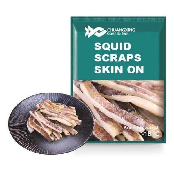 Squid Scraps-skin on