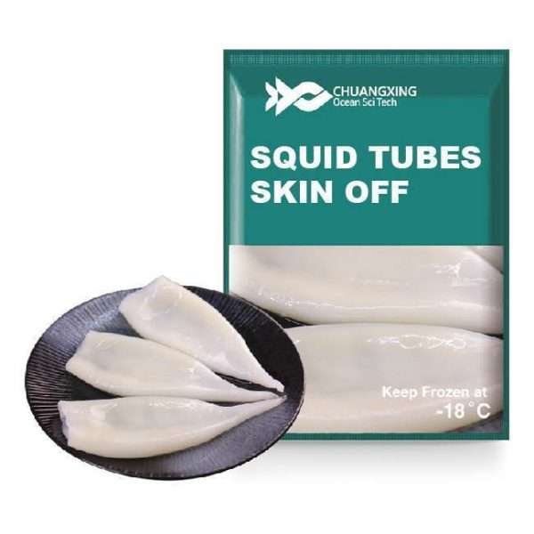 Squid Tubes-skin off